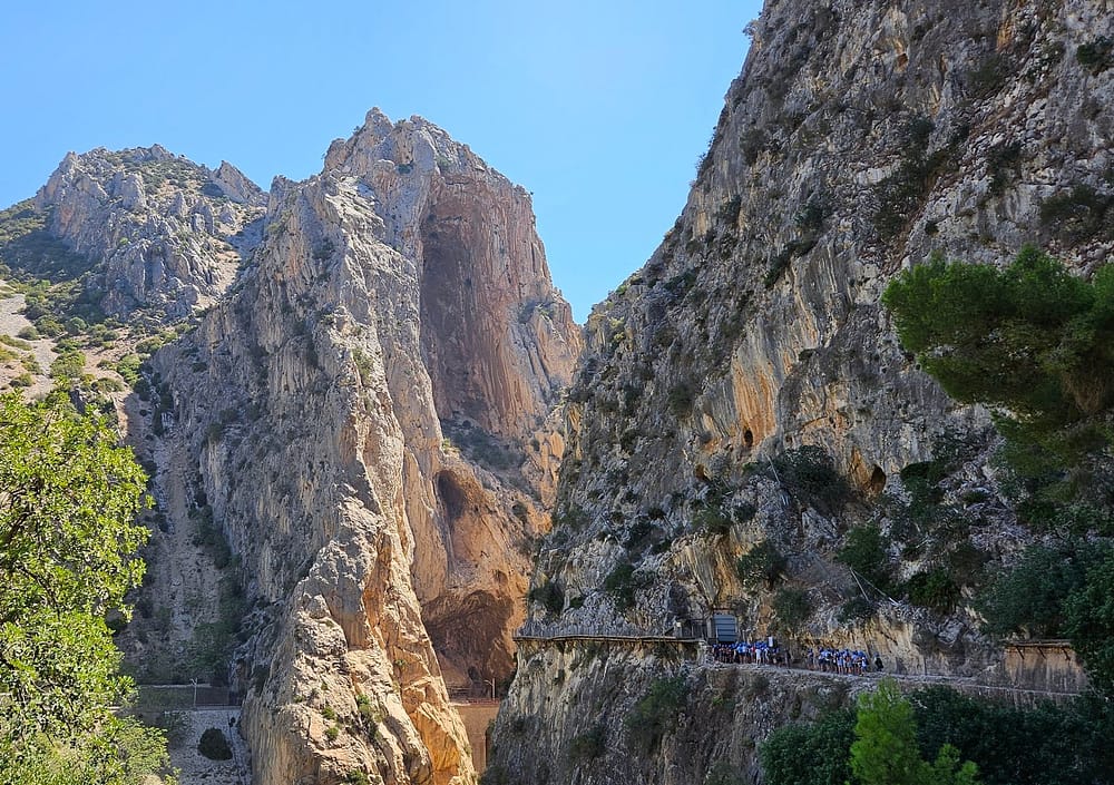 El Caminito del Rey with its stunning El Chorro Gorge offers one of the best day trips from Malaga