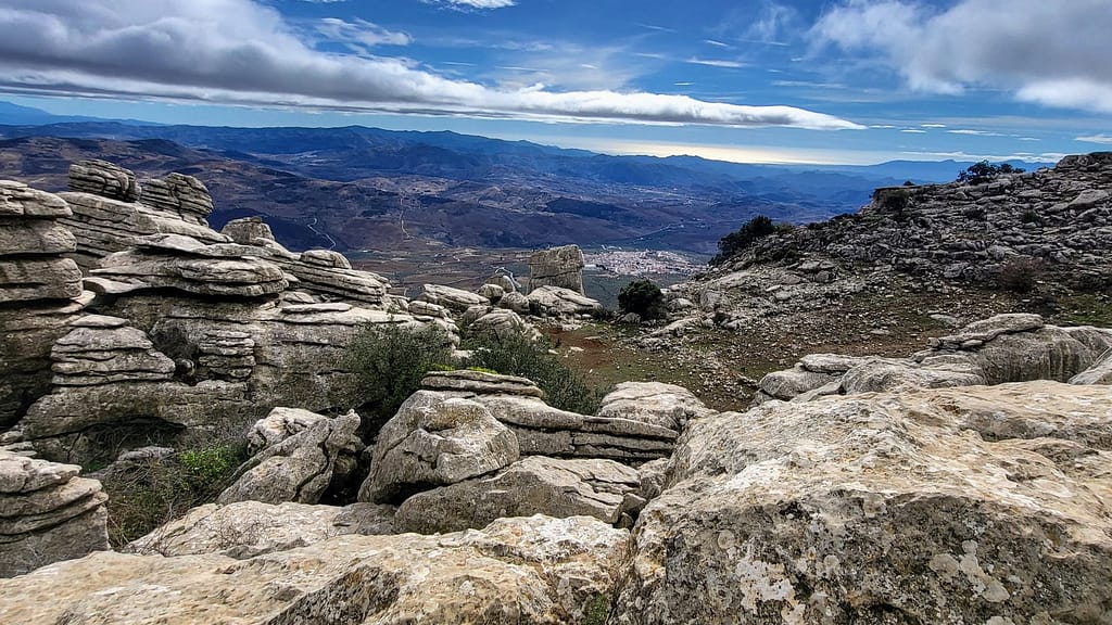 Designated as a World Heritage Site by UNESCO, El Torcal de Antequera Spain is renowned for its striking geological features.