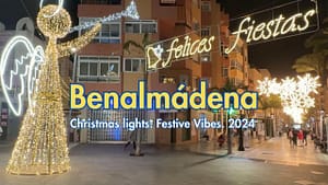 Benalmadena Christmas lights 2024: A night walk around downtown