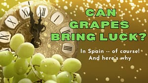 Eating 12 grapes at midnight is an iconic New Year's tradition in Spain